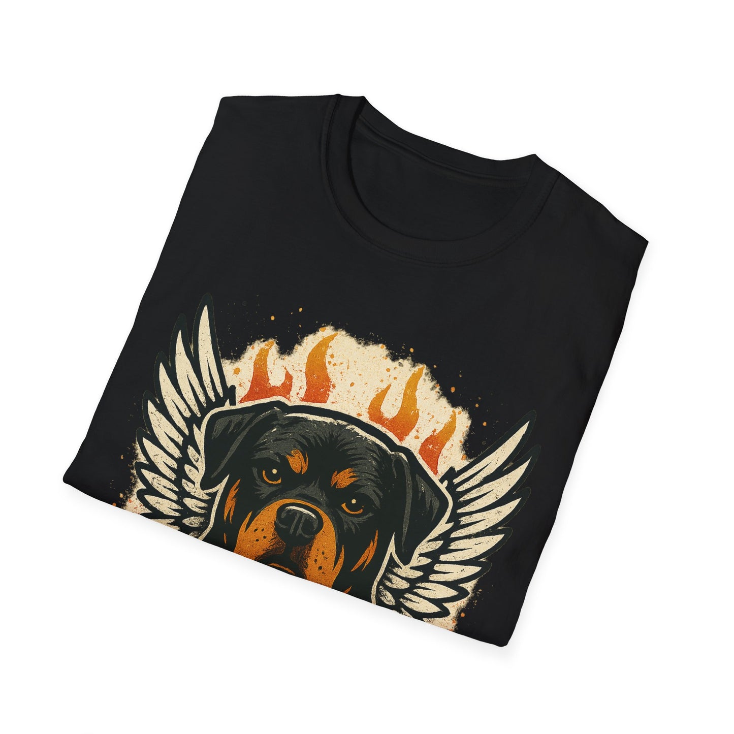 Guard the Good – Flame Wing Rottie Tee by Tanky & Co.