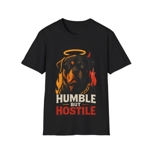 Humble But Hostile – Dual Nature Rottie Tee by Tanky & Co.
