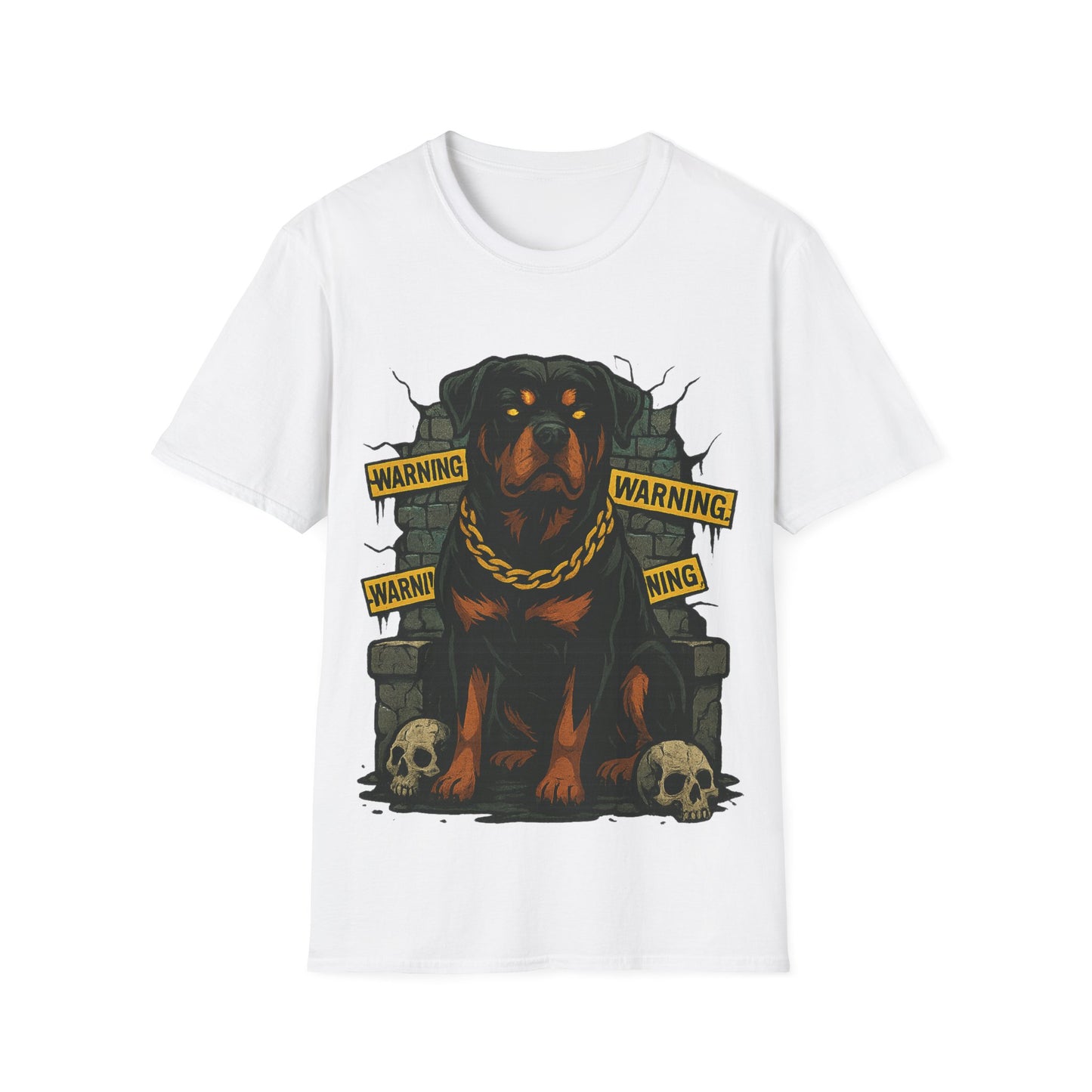 Warning Zone – Rottweiler Guard Tee by Tanky & Co.