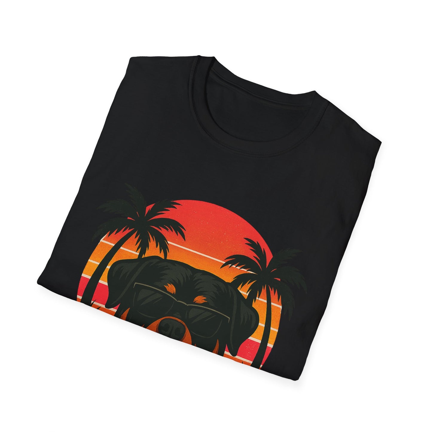 Rottie After Hours – Sunset Chill Tee by Tanky & Co
