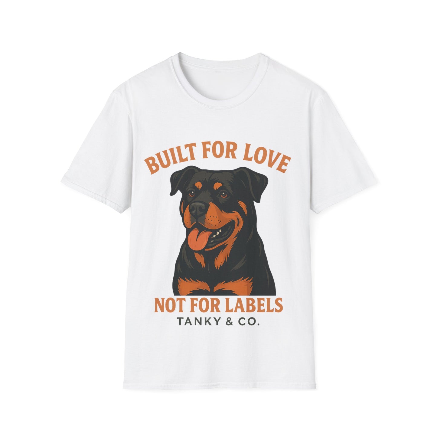 Built for Love, Not for Labels – Rottweiler Statement Tee by Tanky & Co.
