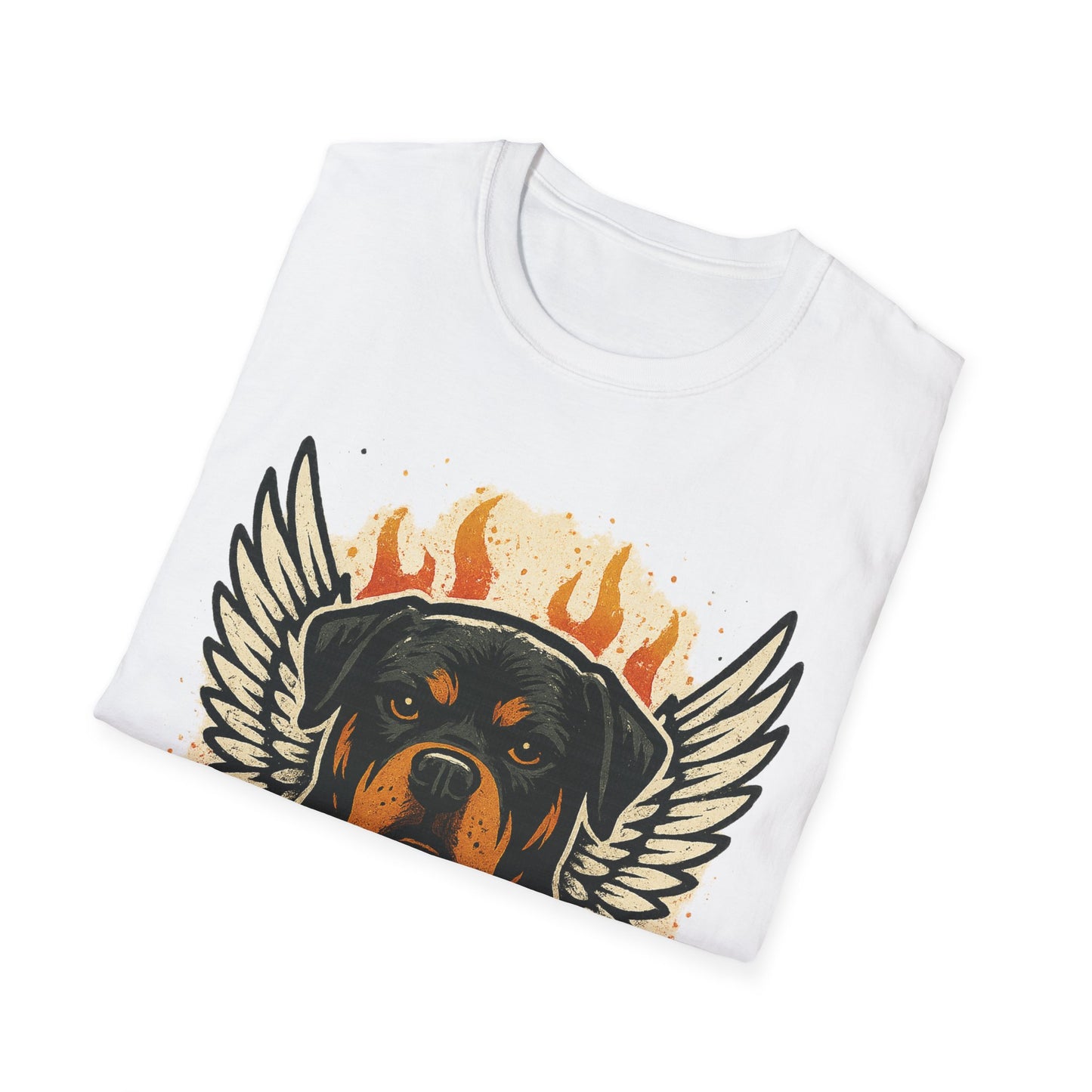 Guard the Good – Flame Wing Rottie Tee by Tanky & Co.