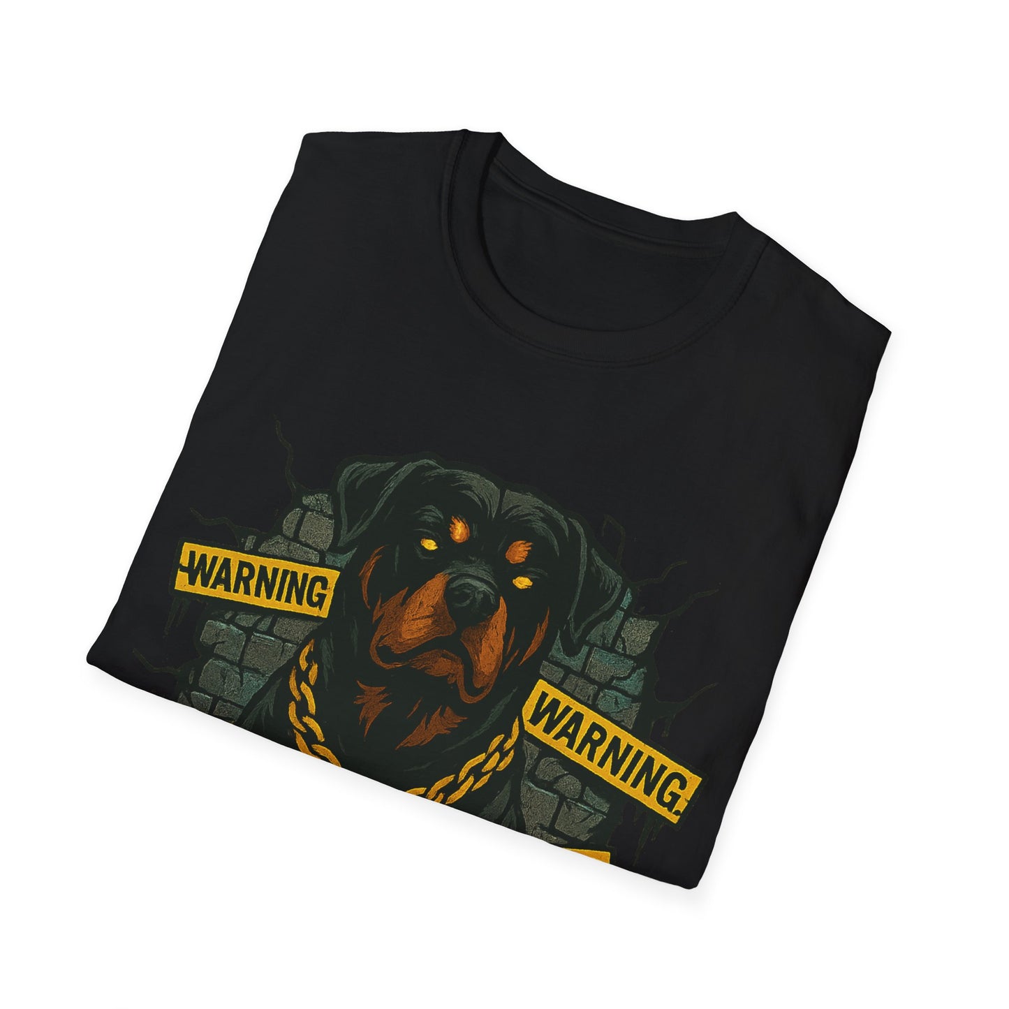 Warning Zone – Rottweiler Guard Tee by Tanky & Co.